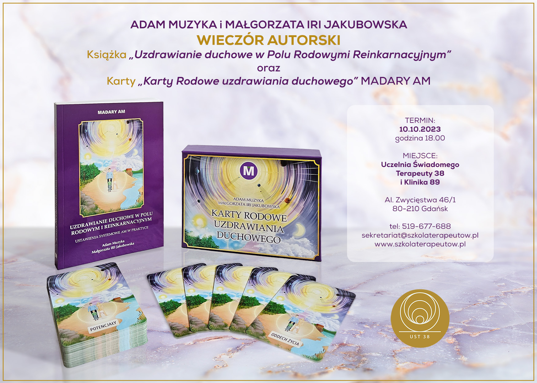 Grafika wieczor autorski1 Webinar szkoły terapeutów ustawienia systemowe